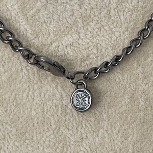 Vera Wang Gunmetal Chain.